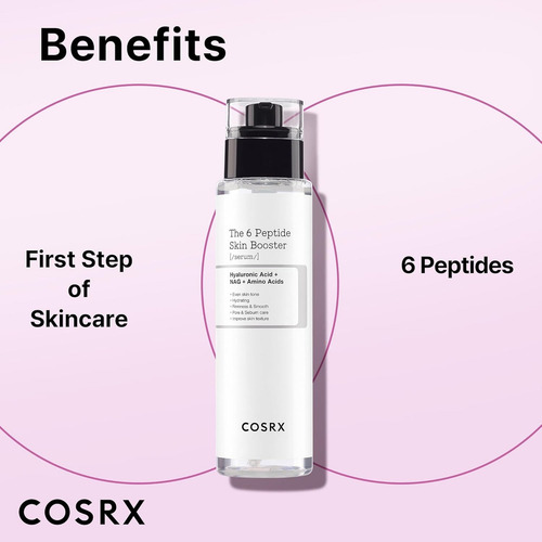 Loción Cosrx The 6 Peptide Skin Booster Cosrx Día Para Todo