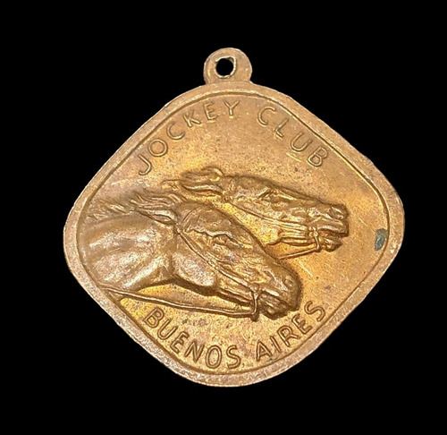 Medalla  De Bronce Jockey Club Bs. As  - Año 1917 - 030