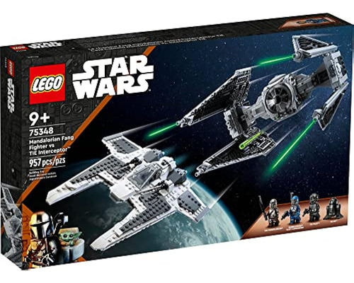 Lego Star Wars Mandalorian Fang Fighter Vs. Tie Interceptor