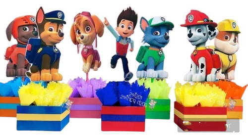 Centro De Mesa Patrulla Canina Paw Patrol . 