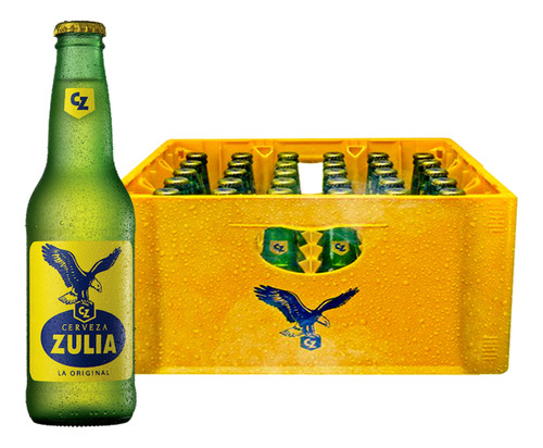Imagen 1 de 5 de Caja De Cerveza Zulia 222ml Rt (incluye Vacío)