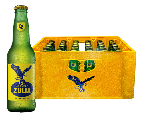 Caja De Cerveza Zulia 222ml Rt (incluye Vacío)