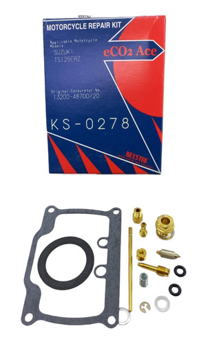 Kit Carburador Ts125 Erz Keyster Erz Japones