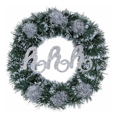 Corona Navidad 30 Cm Decorada #671