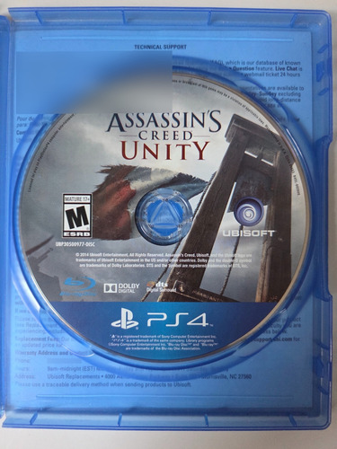 Assassin's Creed Unity Playstation 4 (Usado)
