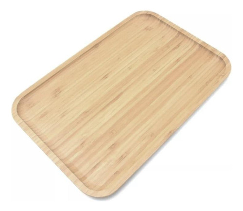 Bandeja Retangular Bambu Eco Prime Grande 30cm X 45cm - Tuut