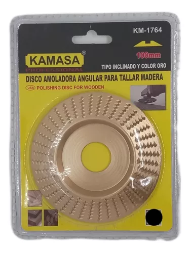 KAMASA DISCO AMOLADORA ANGULAR TALLAR MADERA PLANO