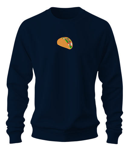 Sudadera Sweater Bordada Taco Mexicano Comida Tipica Pastor