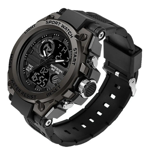 Sanda739 - Reloj Luminoso Impermeable Para Hombre