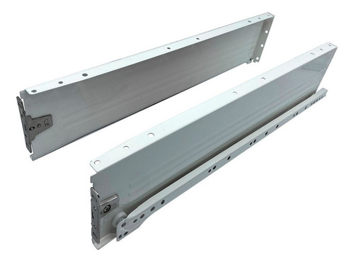 1 Par Corredera Lateral Cajón Sbp | 2mm | 450x86mm | Ducasse
