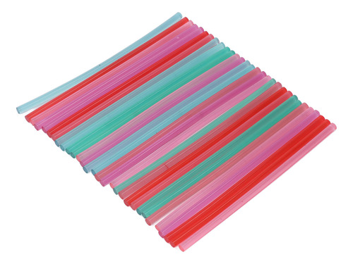 30 Barras De Pegamento Caliente De Colores, Fuerte Adhesión