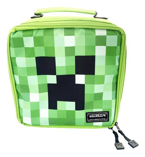 Niño Mochila Escuela Lonchera Termicas Minecraft 