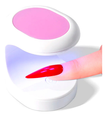 Mini Lámpara Led Uv Portátil  Secador De Uñas  16w