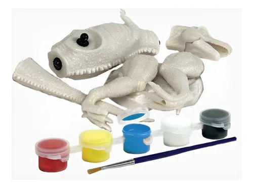 Kit T-rex Para Armar Y Pintar Dr. Steve Hunters Dinosaurio