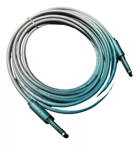 Cable De Instrumentos Guitarra Piano Plug Mono Neutrik 10mts