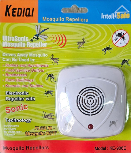 Espanta Mosquitos Ultrasónico 220v Blanco 
