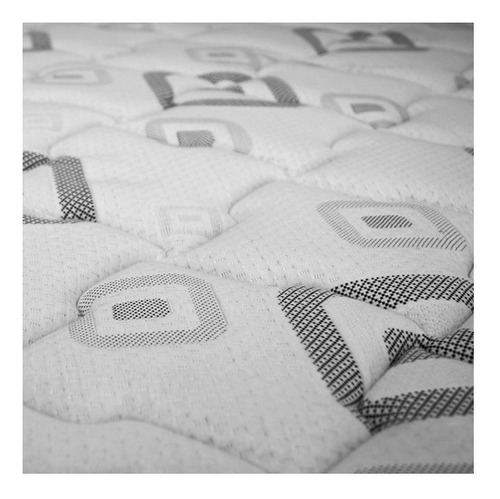 Imagen 2 de 2 de Colchón 1.5 plazas de resortes Celta Terapeutic gris - 105cm x 190cm x 31cm con pillow top