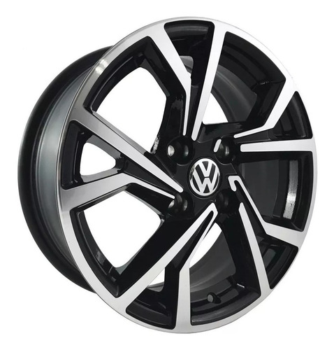 Imagem 7 de 9 de Jg Roda Golf Gti 2018 Aro17 4/5 Golf Jetta Virtus R94 + Pneu