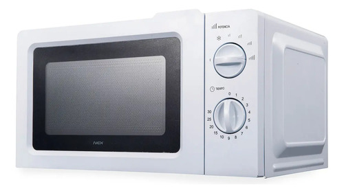 Horno Microondas 20 Lt Control Temporizador Nex 1200w Blanco