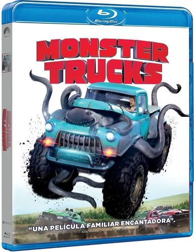Monster Trucks | Blu Ray Lucas Till Película Nuevo Sellado