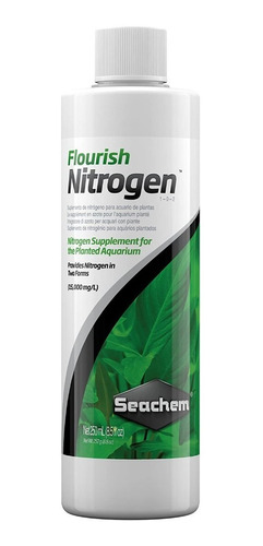 Flourish Nitrogen 250ml Seachem Nitrogeno Abono Acuario