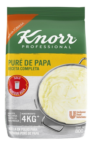 Puré De Papa Knorr X 800 Grs