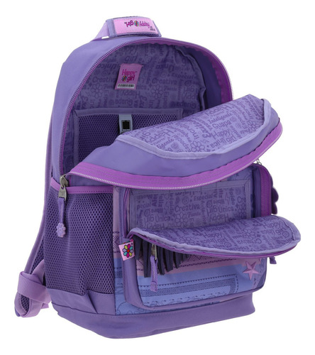 Mochila Escolar Grande Chenson Happy Girl Cowli