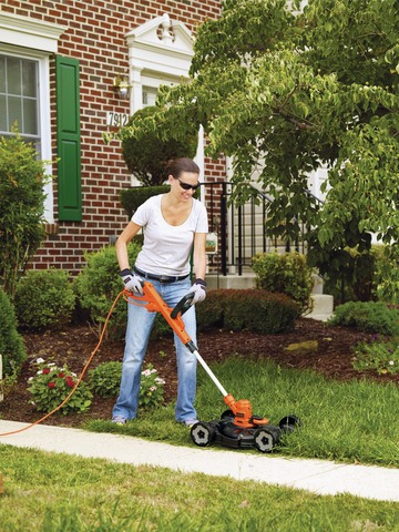 Imagen 7 de 10 de Podadora Desbrozadora Bordeadora 3-1 Black+decker Mte912b3
