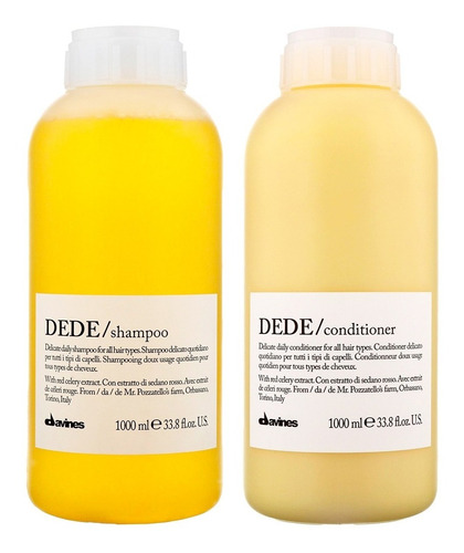 Davines Dede  Dúo 1l Shampoo + Acondicionador