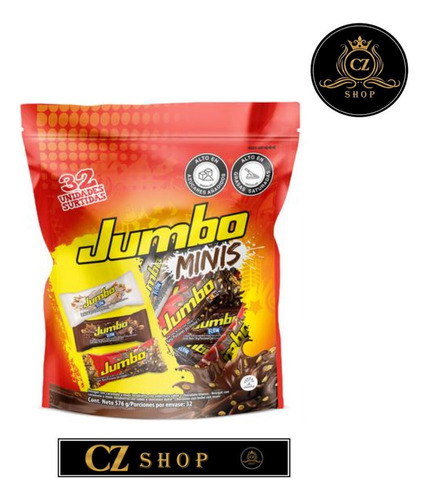Chocolates Jumbo Minis X 32 Und - Kg a $56