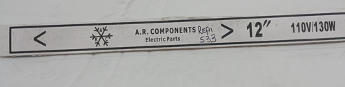 Resistencia Vidrio Asiatica Nevera Daewoo 12 110v 30cm