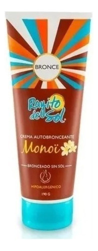 Rayito De Sol | Crema Autobronceante Monoi Bronce | 190g