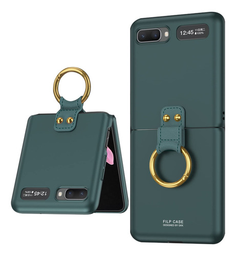 Shieid Funda Para Samsung Z Flip Case Anillo Protectora 5g