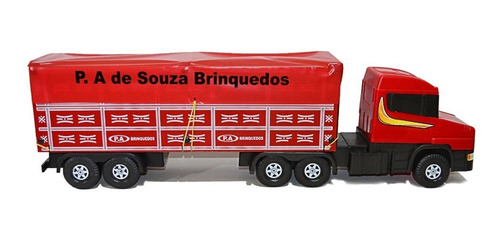 20(vinte) Boi + Caminhão Lona Brinquedo Bau Boiadeiro Scania