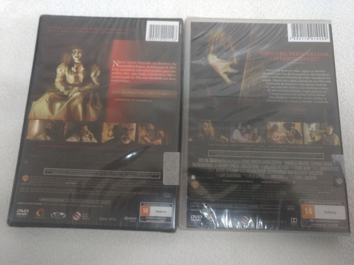 Dvd Annabelle 1 E 2 /original/novo/dublado/terror/lacrado