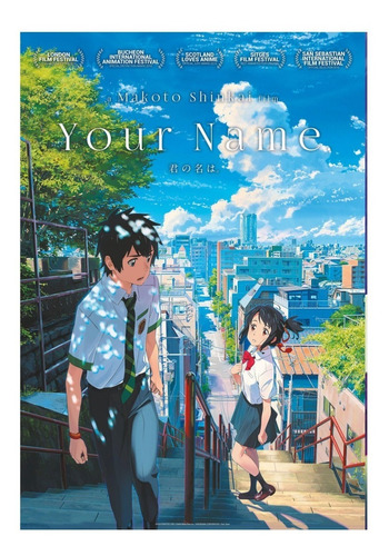 Poster Your Name Pelicula 50x70cm