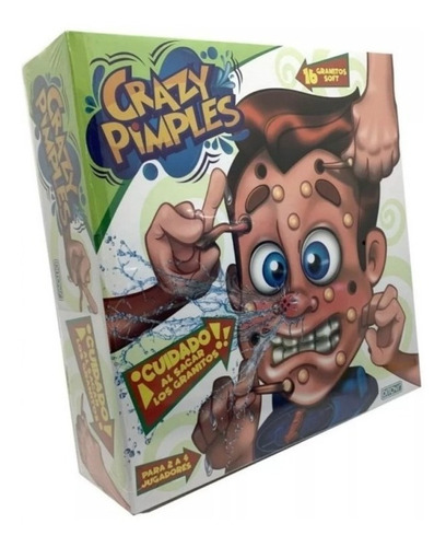  Juego Crazy Pimples ¡cuidado A Sacar Los Granos! Ditoys 