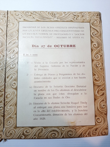 Imagen 8 de 9 de Programa Rosario Festejo Colegio Nicolás Avellaneda Ro 1321