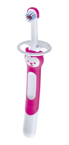 Escova Dental Training Brush Rosa Mam +5m C Trava Segurança