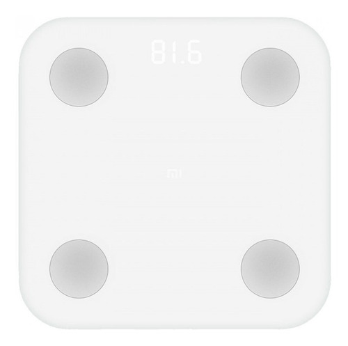 Imagen 1 de 5 de Balanza Pesa Inteligente Xiaomi Mi Body Composition Scale 2
