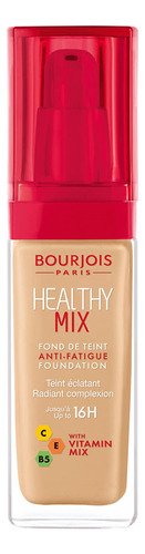 Base De Maquillaje Líquida Bourjois Healthy Mix Antifatiga 3