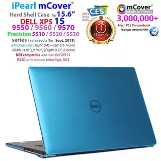 Caso Ipearl Mcover Dura Para 15.6 Dell Xps 15 9550/9560 / 9