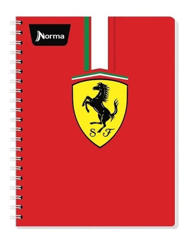 Cuaderno Norma Profesional 100 Hojas Ferrari Mod. A Elegir