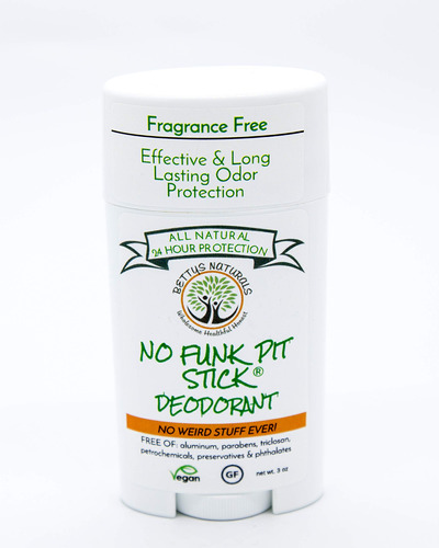 No Funk Pit Stick Todos Los Desodorantes Naturales, Sin Fra.