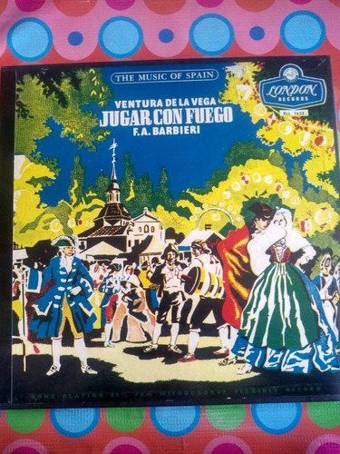 Album Ventura De La Vega Jugar Con Fuego Barbieri (Usado)