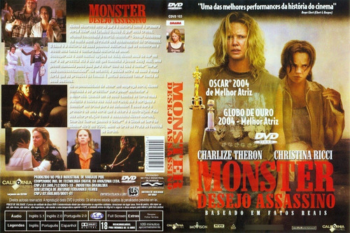 Monster Desejo Assassino Dvd Original Lacrado Charlize Thero
