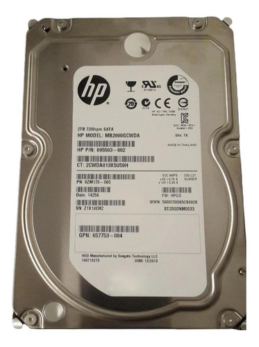 Disco duro interno HP MB2000GCWDA 2TB