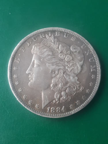 Moneda Eeuu 1884 O 1 Dolar Morgan Plata Estado Muy Bueno (Usado)