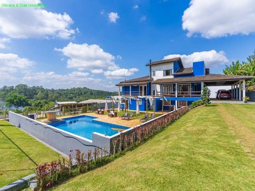 Imagem 11 de 30 de Linda Casa De Campo, Grande Parte Térrea, Avarandada Com Linda Vista E Ótimo Acabamento. - Ca01013 - 71031827
