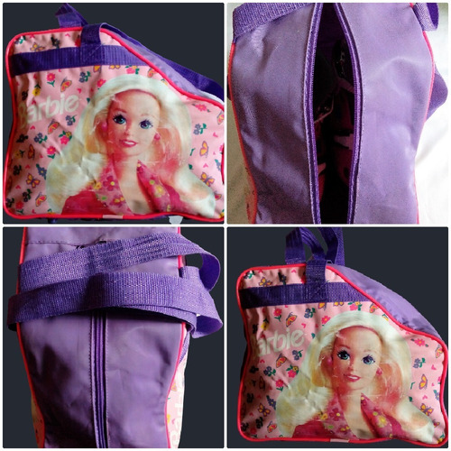 Bolso Para Patines Y Kit Protección  Barbie (solo El Bolso)